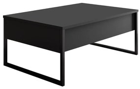 Dohányzóasztal Luxe - Anthracite, Black