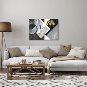 Kép - Texturális kollázs (70x50 cm)