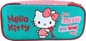 Hello Kitty Sweetheart 2 rekeszes tolltartó 26 cm