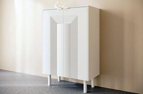 Yoko cipőtartó komód fehér 80cm