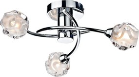 DAR LIGHTING SEA5350 SEATTLE Mennyezeti Csillár Csiszolt Króm G9 IP20