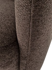 Fotel, barna/bükk, ALIEN