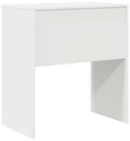 vidaXL Íróasztal Fehér Szerelt fa 70 x 40 x 76 cm Egyszerű Íróasztal