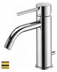 Paffoni - Mosdócsaptelep + LIGHT leeresztő, aranyszínű