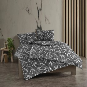 Kvalitex Pamut ágynemő Osaka szürke, 220 x 200 cm, 2 db 70 x 90 cm