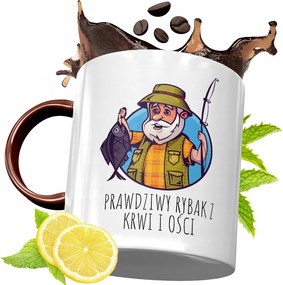 Bordó Bögre Horgászoknak Születésnapra Ajándék fényképes nyomtatással