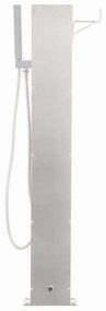 rozsdamentes acél kerti zuhanycsaptelep 110 cm