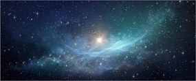 Kép - Csillagok és ködök (120x50 cm)