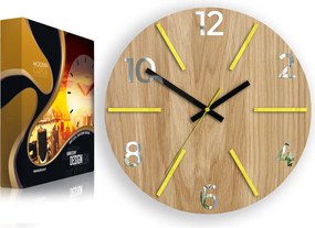 Falióra Tölgy Aksel Yellow &amp; Mirror Gyönyörű