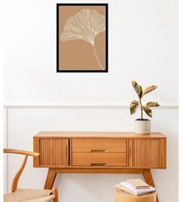 Poszter 29x41 cm Gingko – Veronika Boulová