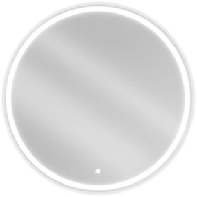 Mexen Gobi, LED kör alakú fürdoszobai tükör háttérvilágítással 90 cm, 6000K, páramentes, 9801-090-090-611-00