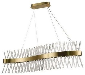 LED állítható fényerejű kristály csillár kábellel LED/95W/230V + DO