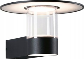 Paulmann Led kültéri fali lámpa Sienna 9W Hf szenzorral IP44 antracit 3