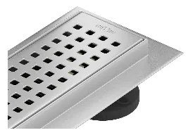 Mexen Flat M08 zuhanyfolyóka váza 80 cm, Króm - 1025080-15