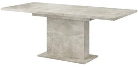 Bővíthető étkezőasztal STRAP, beton szürke