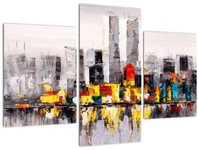 Kép - A nagyváros festménye (90x60 cm)