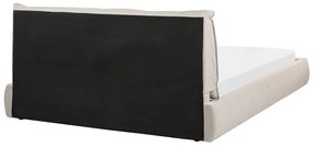 Franciaágy 160 cm Vetiver (szürkésbarna) (ágyráccsal). 1076465