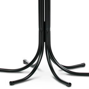 Fém Állófogas Fekete Színben. Magassága: 188 cm 83707-06