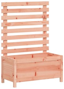 tömör duglászfenyő kerti növénytartó állvánnyal 79x39,5x114 cm