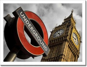 Poszterek keretben 40x30 Big Ben