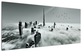 Kép - Felhőkarcolók Dubaiban (120x50 cm)