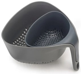 Colanders kompakt szürke tésztaszűrő - Joseph Joseph