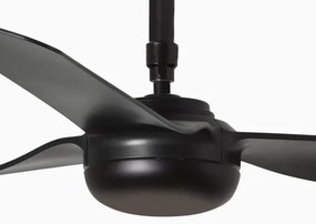 FARO 33815WT - Mennyezeti ventilátor PUNT M fekete átm. 132 cm WT + távirányítás