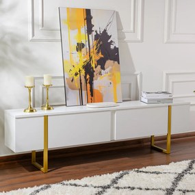 TV asztal Serenity White