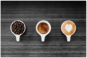 Poszterek 120x80 Kávék a konyhába Kávék Kávé