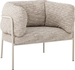 Szürkésbézs fotel Karel – Bloomingville