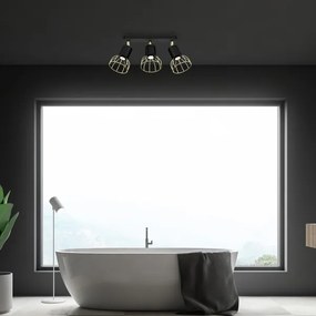 Spotlámpa DANTE 3xGU10/25W/230V fekete/arany