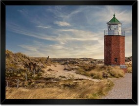 Poszterek keretben 40x30 Világítótorony Tájkép