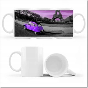 Citroen Lila fényképes bögre