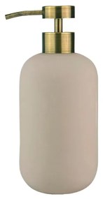 Krémszínű kerámia szappanadagoló 200 ml Lotus – Mette Ditmer Denmark
