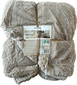 Smukee bárány szőrme takaró bolyhos 150x200 bézs 610