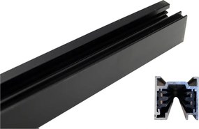 Argon 4370 - Sínrendszer 1 m fekete