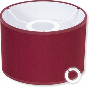 Stílusos lámpaernyő Bordó 20/15 cm Könnyen Összeszerelhető lámpabúra