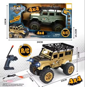Négy csatornás világítós Távirányítós Land Rover Defender Mászó Autó (akkut tartalmaz)