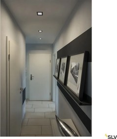 SLV FRAME BASIC 112720 Beépíthető spotlámpa 1x8.3W/LED 3000K 600LM IP20