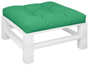 zöld szövet raklappárna 80 x 80 x 12 cm