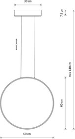 Függeszték CIRCOLO LED