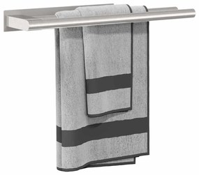 Törölközőtartó Ezüst 40 x 9 x 4 cm Rozsdamentes acél