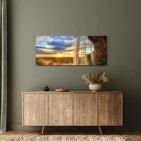 Kép - Vízesés (120x50 cm)