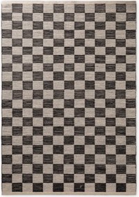 Fekete-krémszínű kétoldalas-kézi szövésű jutakeverék szőnyeg 200x300 cm Rex – Hanse Home