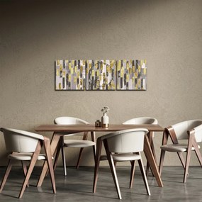 Kép - Modern dekoráció (órával) (90x30 cm)