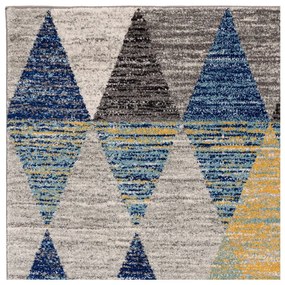 Kék szőnyeg 200x290 cm Muse Harlequin Blue – Asiatic Carpets