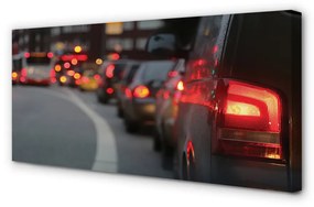 Canvas képek Cars Cork City utcai lámpák 100x50 cm