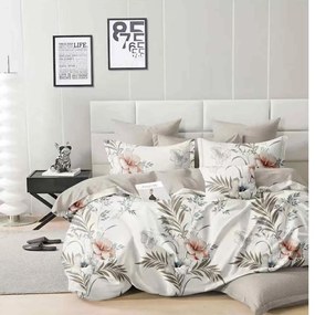 3 részes mikroplüss ágyneműhuzat Leila 200x140cm+90x70cm TiaHome