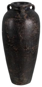Sötétbarna terrakotta magas váza (magasság 60 cm) Artem – Ixia