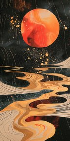 Poszter 50x100cm Bolygótánc